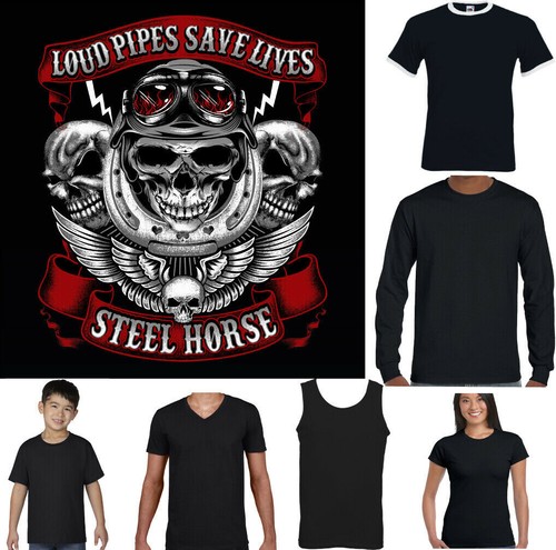 Loud pipes saves lives shirt - saves, t-shirt