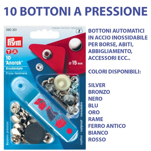 Set bottoni pressione - set, a