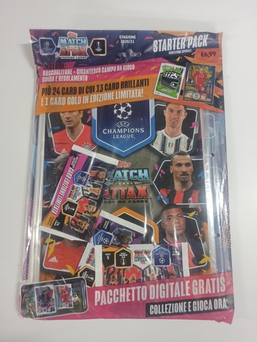 Topps starter pack match attax - pack,