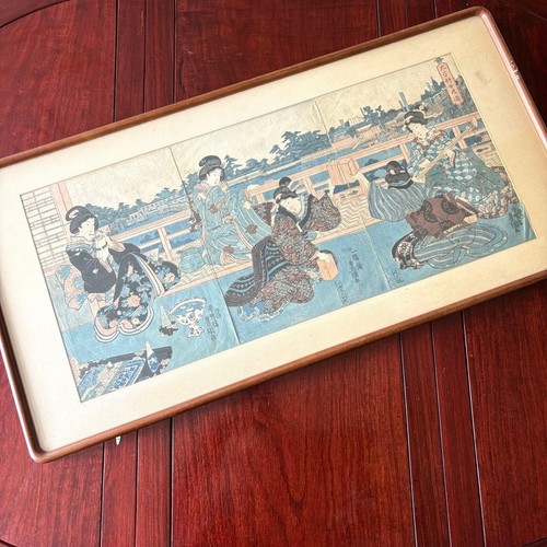 Stampa xilografia utagawa - stampa,