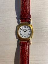 Paul Picot “Genève” Extra Slim – orologio vintage al quarzo (placcato oro 20 µm)