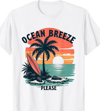 T-shirt Beach Sunset Ocean