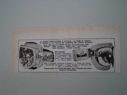 Advertising pubblicità 1973 - advertising,