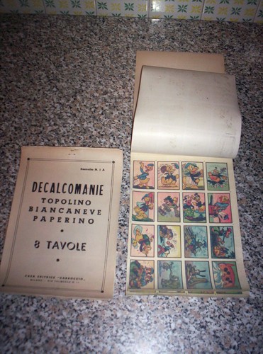 Album decalcomanie completo - album,