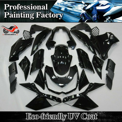 Glossy black fairing - black, kit
