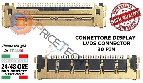 Connettore lvds led lcd - led, 30