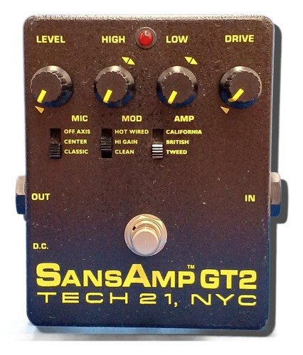 Tech sansamp gt2 pedale - sansamp,