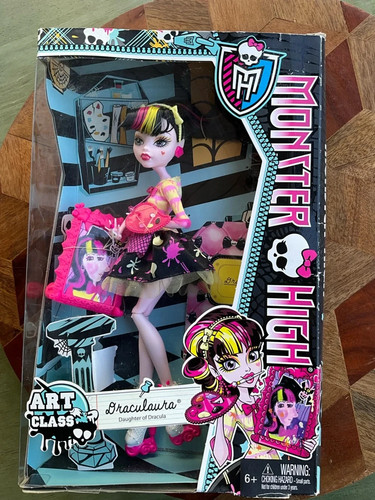 Bambola monster high art class - monster,