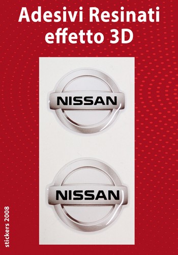 Adesivi resinati logo - 3d,