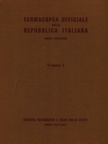 Farmacopea uffucuale della - uffucuale,