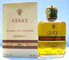 VINTAGE PROFUMO DONNA GUCCI SPLASH ON COLOGNE 125ML PARFUM 1 EAU FRAICHE FEMME