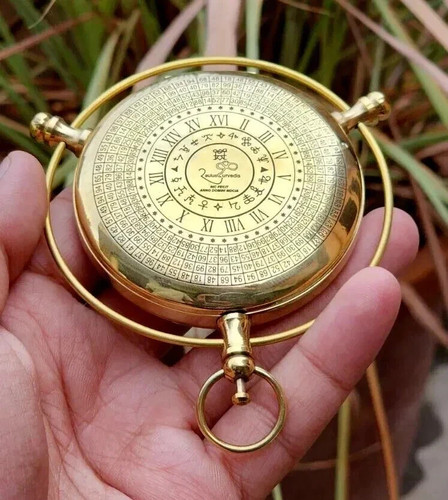 Aletiometro bussola oro - bussola, d'oro