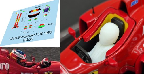 Pilot figure and decals - 1/24,