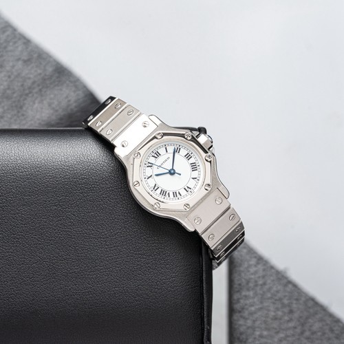 Cartier santos 0906 stainless - santos,