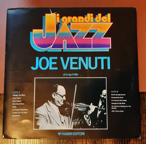 Joe venuti grandi del - grandi, jazz