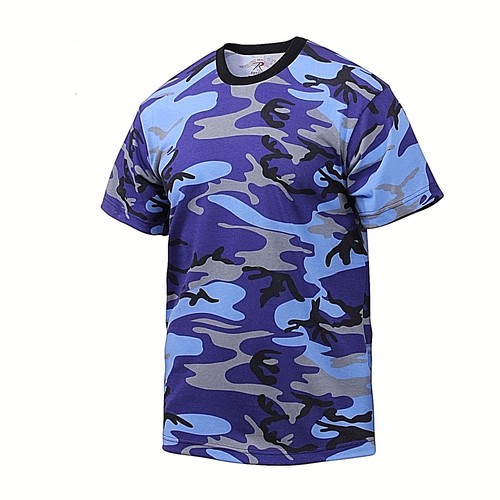 Shirt blu elettrico - elettrico, mimetica