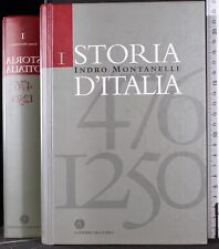 STORIA D'ITALIA I. 476-1250. INDRO MONTANELLI. CORRIERE DELLA SERA.