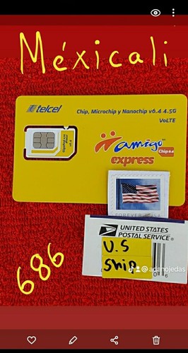 Sim card telcel mexicali - sim, Área