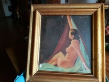Quadro pittura olio del - quadro,