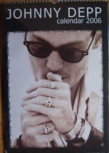 Calendario johnny depp - calendario, 2006