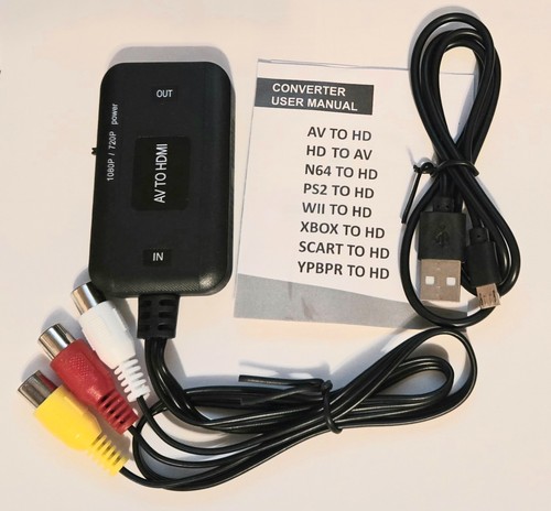 Convertitore rca a hdmi - convertitore, rca/av