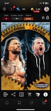 Topps Slam WWE 25 Elimination