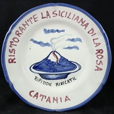 piatti del buon ricordo Catania Ripiddu Var 1976 Piatto Piccolo