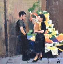 Nigel Mason dipinto olio al