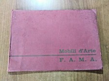 F.A.M.A. Fabbrica Artigiana Mobili d'Arte TREVIGLIO catalogo anni '50/60
