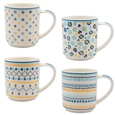 Set 4 Tazze da Colazione Latte