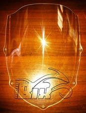 CUPOLINO PLEXIGLAS APRILIA RS 125 1999 2000 2001 02 03 04 05 CHIARO TRASPARENTE