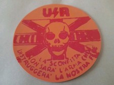 TOPPA PATCH VINTAGE '80 ULTRAS ROMA ULTRA' ROMA UR