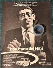 Rara Pubblicità INNOCENTI MINI del 1973