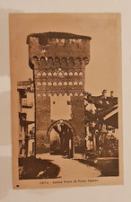 cartolina ceva cuneo antica torre di porta tanaro f.piccolo 1938