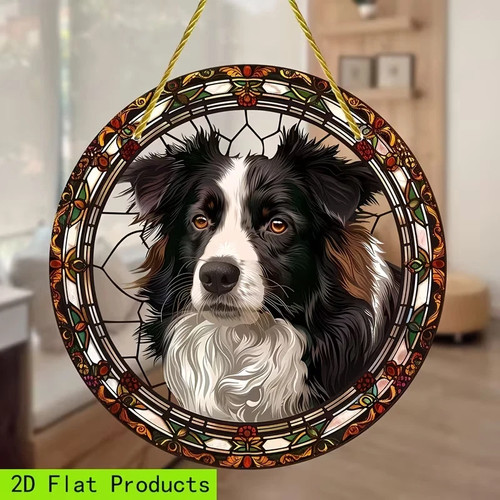Happy border collie cane - border,