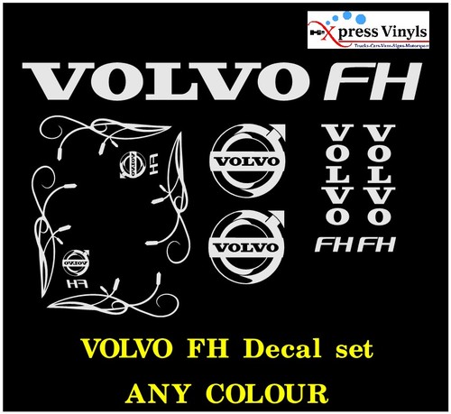 Decalcomanie volvo adesivi - decalcomanie,