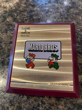 Mario Bros Game And Watch 1983 Vintage Multi-Screen - Retro