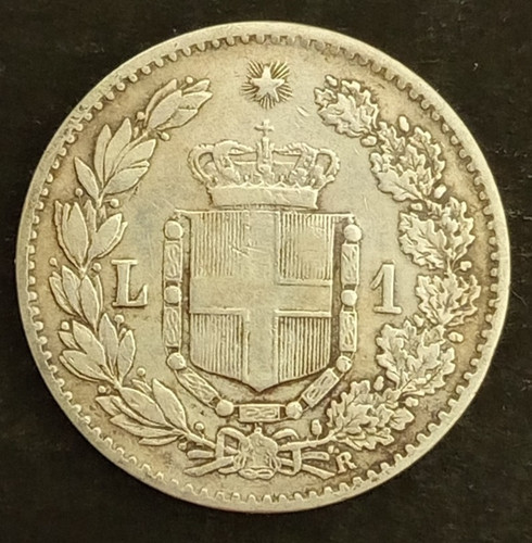 Lira 1886 argento silver - lira,