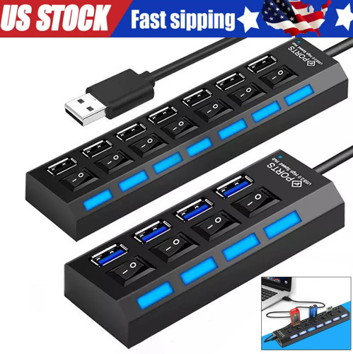 Hub usb porte interruttore - hub,