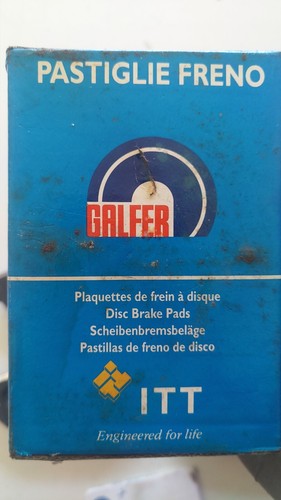Pasticche freni marca galfer - pasticche,