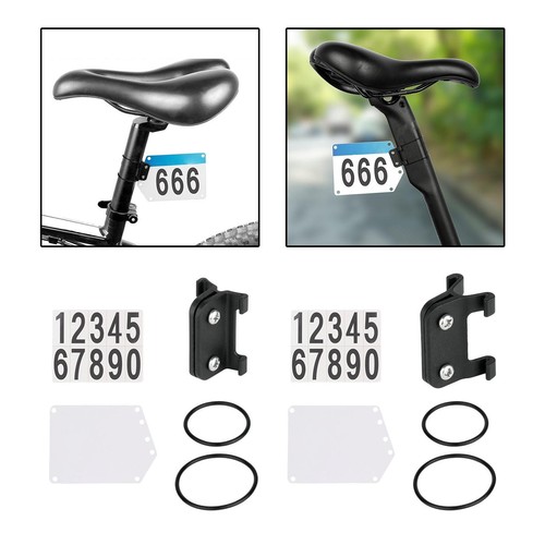 Portatarga per bici strada - da,
