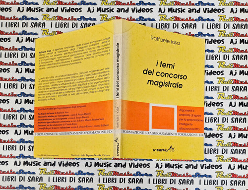 Book libro temi - temi, concorso