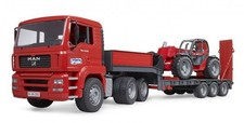 BRUDER, MAN TGA 6x4 con
