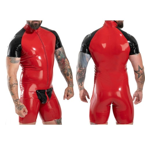 Latex rubber gummi tights - rubber,
