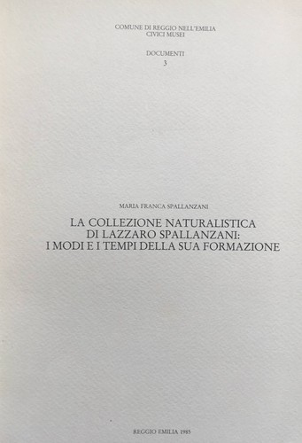 Spallanzani la - m.f., spallanzani,