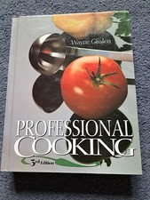 Professional Cooking by Wayne Gisslen, 3rd Edition (free delivery)