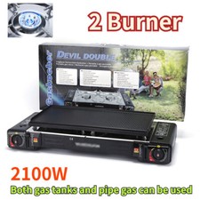 Fornello doppio da esterno