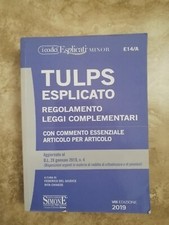 TULPS ESPLICATO REGOLAMENTO