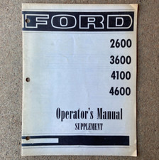 Original Ford 2600 3600 4100