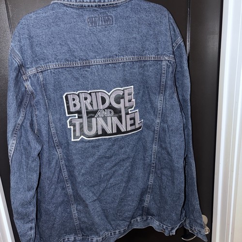 Giacca denim patch - , vintage